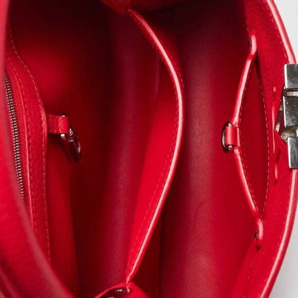 Louis Vuitton Rubis Taurillon Leather Capucines PM Bag - Picture 10 of 11